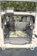 Load image into Gallery viewer, Rugged Ridge C3 Cargo Cover W/O Subwoofer 07-18 Jeep Wrangler JKU 4 Door - Additional View 5