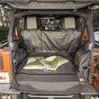 Load image into Gallery viewer, Rugged Ridge C3 Cargo Cover w/Subwoofer 07-14 JKU 4 Door - Installation View
