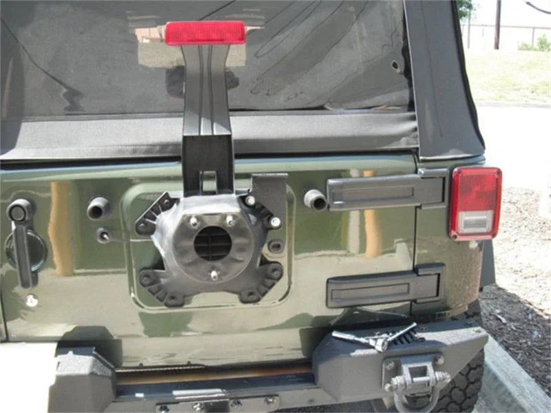 Rugged Ridge CB Antenna Mount 07-18 Jeep Wrangler - Side View