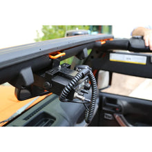 Load image into Gallery viewer, Rugged Ridge CB Radio Mount 07-18 Jeep Wrangler JK - Side View