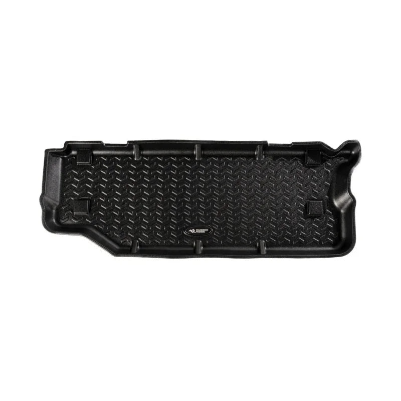 Rugged Ridge Cargo Liner Short Black 18-20 Jeep Wrangler JL 2 Dr - Main Product View
