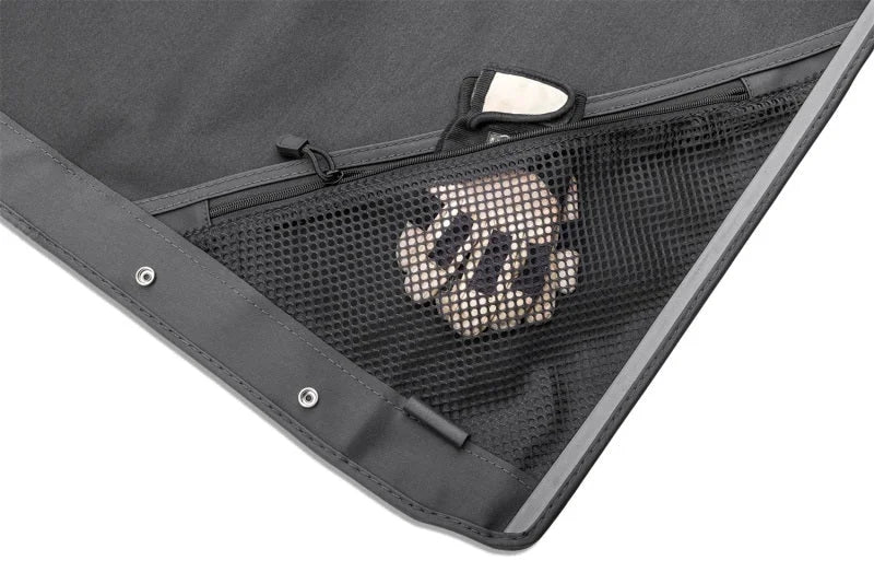 Rugged Ridge Complete Soft Top w/Black Frame 76-95 Jeep Wrangler CJ/YJ - Side View