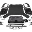 Load image into Gallery viewer, Rugged Ridge Complete Soft Top w/Half Frame 97-06 Jeep Wrangler TJ - Installation View