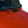 Load image into Gallery viewer, Rugged Ridge Cowl Vent Scoop Black 98-18 Jeep Wrangler - Side View