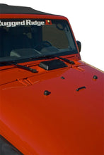 Load image into Gallery viewer, Rugged Ridge Cowl Vent Scoop Black 98-18 Jeep Wrangler - Side View