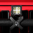 Load image into Gallery viewer, Rugged Ridge Cube LED Light Combo High/Low Beam - Back View