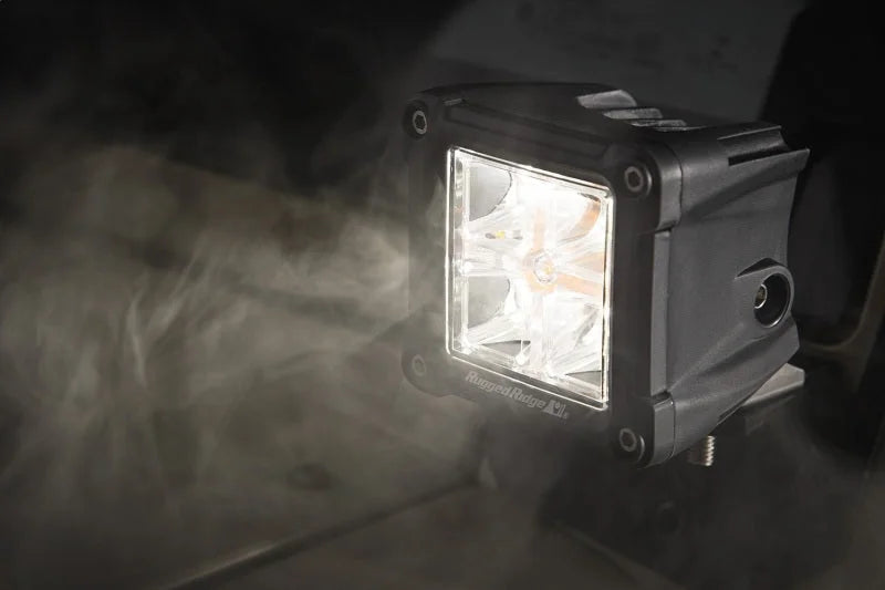 Rugged Ridge Cube LED Light Combo High/Low Beam - Additional View 5