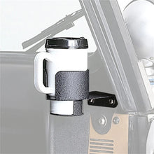 Load image into Gallery viewer, Rugged Ridge Cup Holder Windshield Mount 76-95 Jeep CJ / Jeep Wrangler - Back View