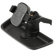 Load image into Gallery viewer, Rugged Ridge Dash Multi-Mount Charging Phone Kit 11-18 JK - Back View