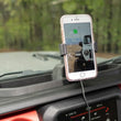 Load image into Gallery viewer, Rugged Ridge Dash Multi-Mount Charging Phone Kit 18-20 Jeep Wrangler JL/JT - Installation View