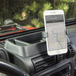 Load image into Gallery viewer, Rugged Ridge Dash Multi-Mount W/Phone Holder 97-06 Jeep Wrangler - Side View