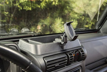 Load image into Gallery viewer, Rugged Ridge Dash Multi-Mount W/Phone Holder 97-06 Jeep Wrangler - Back View