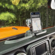 Load image into Gallery viewer, Rugged Ridge Dash Multi-Mount w/Phone Holder 18-20 Jeep JL/JT - Side View