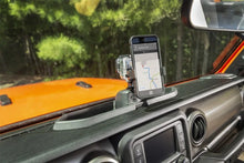 Load image into Gallery viewer, Rugged Ridge Dash Multi-Mount w/Phone Holder 18-20 Jeep JL/JT - Side View