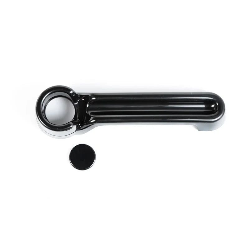 Rugged Ridge Door Handle Cover Black Paintable 07-18 Jeep Wrangler JK - Main Product View