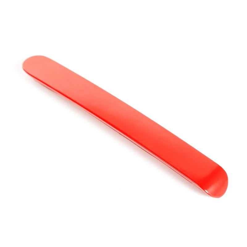 Rugged Ridge Door Handle Inserts Red 07-18 Jeep Wrangler JK 4Door - Installation View