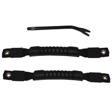 Load image into Gallery viewer, Rugged Ridge Door Pull Straps Black 97-06 Jeep Wrangler - Main Product View