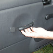 Load image into Gallery viewer, Rugged Ridge Door Pull Straps Black 97-06 Jeep Wrangler - Back View