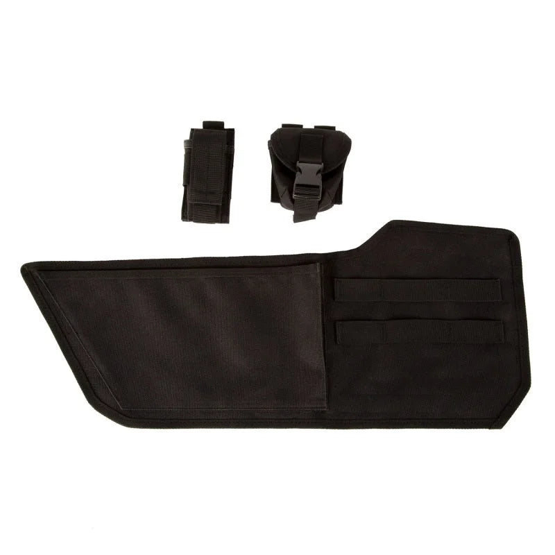 Rugged Ridge Door Storage Panel Pair w/Pouches 11-18 JK - Installation View