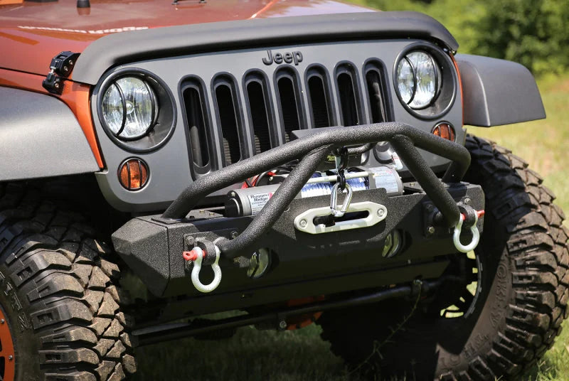 Rugged Ridge Double X Striker Black 76-86 Jeep CJ 87-18 Jeep Wrangler - Side View