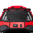 Load image into Gallery viewer, Rugged Ridge Eclipse Sun Shade Black Front 18-20 Jeep Wrangler JLU/JT - Back View