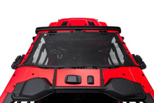 Load image into Gallery viewer, Rugged Ridge Eclipse Sun Shade Black Front 18-20 Jeep Wrangler JLU/JT - Back View