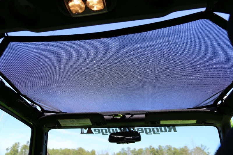 Rugged Ridge Eclipse Sun Shade Front 07-18 Jeep Wrangler JK - Side View