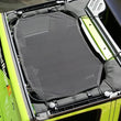 Load image into Gallery viewer, Rugged Ridge Eclipse Sun Shade Front 07-18 Jeep Wrangler JK - Back View