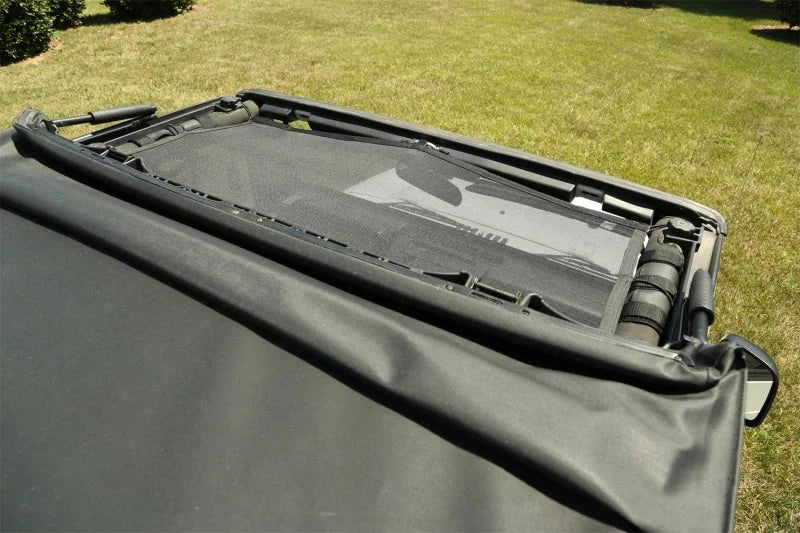 Rugged Ridge Eclipse Sun Shade Full 04-06 Jeep Wrangler Unl LJ - Back View