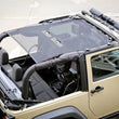 Load image into Gallery viewer, Rugged Ridge Eclipse Sun Shade Full 2-Dr 07-18 Jeep Wrangler JK - Side View