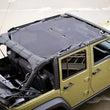 Load image into Gallery viewer, Rugged Ridge Eclipse Sun Shade Full 4-Dr 07-18 Jeep Wrangler JK - Side View