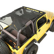 Load image into Gallery viewer, Rugged Ridge Eclipse Sun Shade Full 97-06 Jeep Wrangler TJ - Installation View