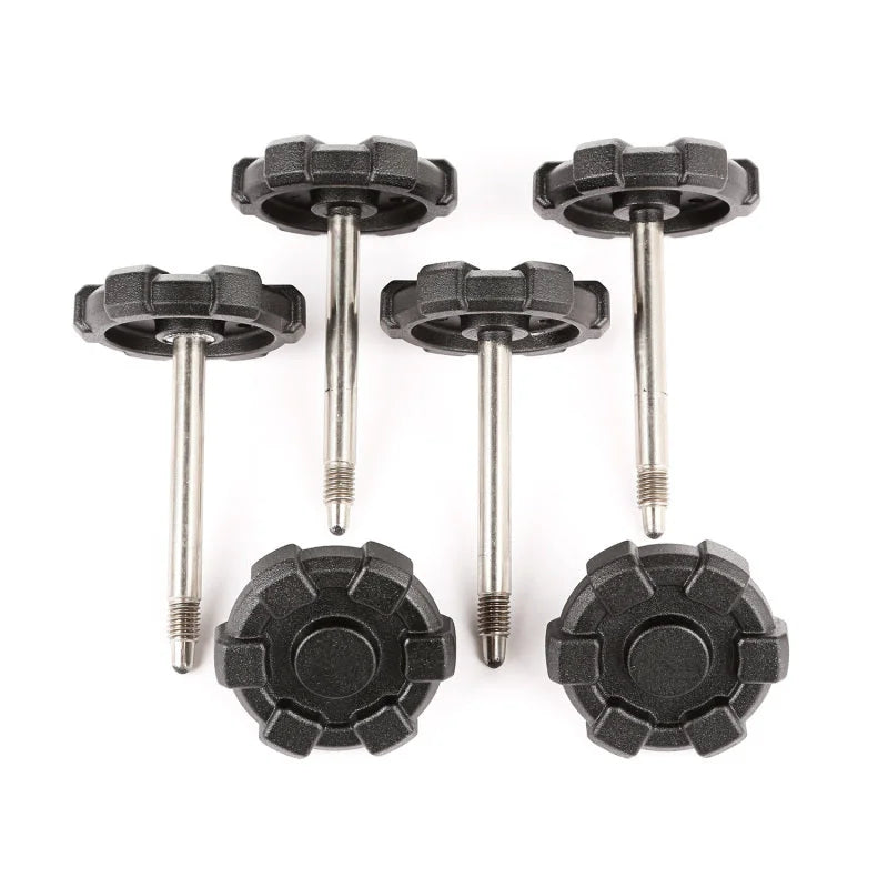 Rugged Ridge Elite Door Surround Knobs 4-Dr 07-18 Jeep Wrangler JKU - Main Product View