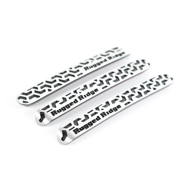 Rugged Ridge Elite Dr Hndle Insert Contrast Tread2D 07-18 Jeep Wrangler JK - Additional View 6