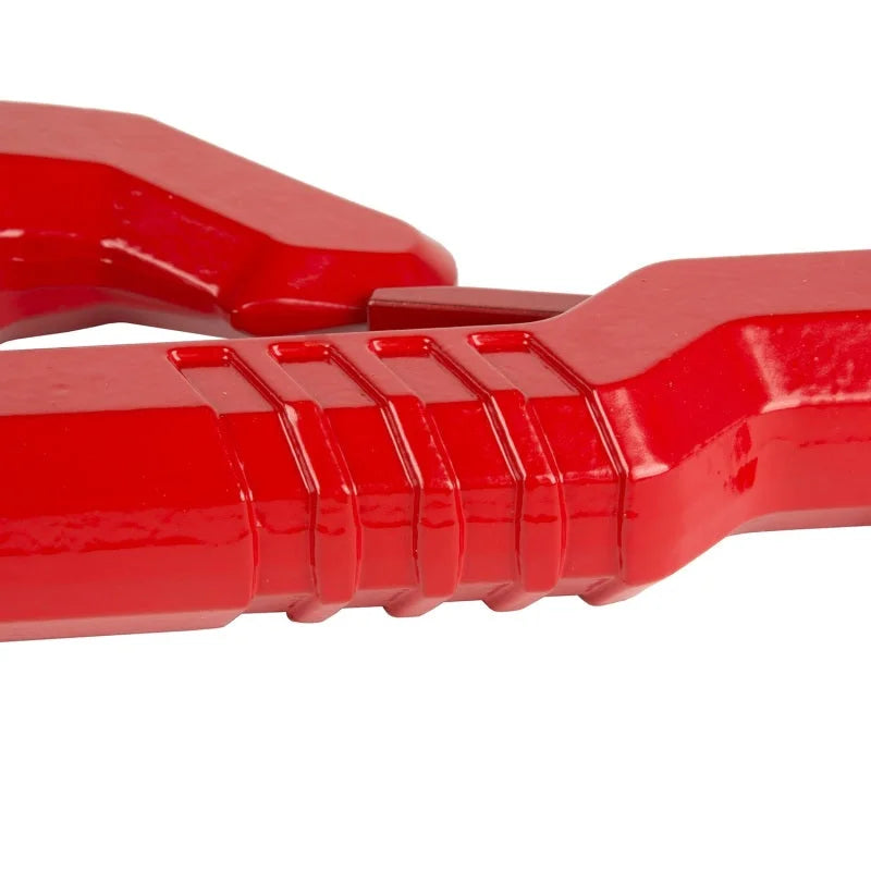 Rugged Ridge Elite Giga Red Hook 2 inch Receiver - Side View