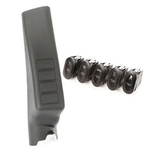 Load image into Gallery viewer, Rugged Ridge Etched A-Pillar 4 Switch Pod Kit LHD 11-18 JK - Side View