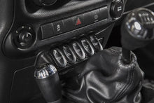 Load image into Gallery viewer, Rugged Ridge Etched Lower 5 Switch Panel Kit 11-18 JK - Side View