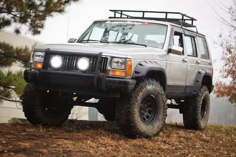 Rugged Ridge Fender Flare Kit 4-Door 84-01 Jeep Cherokee - Main Product View