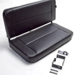 Load image into Gallery viewer, Rugged Ridge Fixed Rear Seat Black 55-95 Jeep CJ / Jeep Wrangler - Detail View