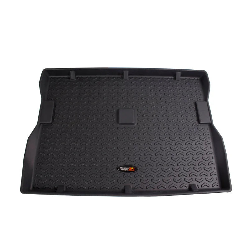 Rugged Ridge Floor Liner Cargo Black 1976-1986 Jeep CJ-7 / 87-95 Jeep Wrangler YJ - Side View