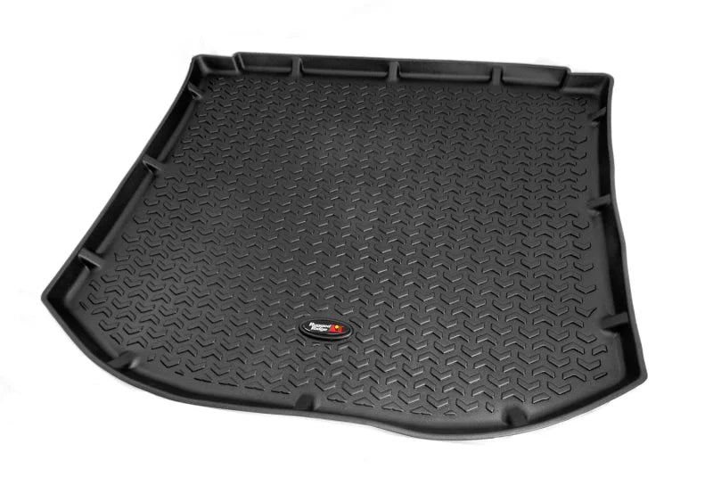 Rugged Ridge Floor Liner Cargo Black 1984-2001 Jeep Cherokee XJ - Back View