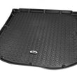 Load image into Gallery viewer, Rugged Ridge Floor Liner Cargo Black 1984-2001 Jeep Logo Cherokee XJ - Side View