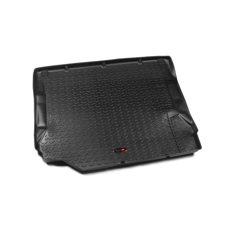 Rugged Ridge Floor Liner Cargo Black 2007-2010 Jeep Wrangler Unlimited JK 4 Dr - Side View