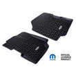 Load image into Gallery viewer, Rugged Ridge Floor Liner Front Black 1976-1995 Jeep Logo CJ-7 / CJ-8 / Jeep Wrangler YJ - Main Product View