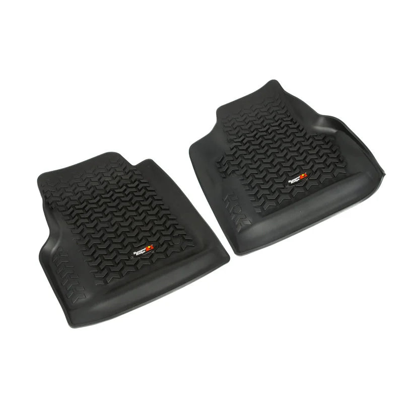 Rugged Ridge Floor Liner Front Black 1997-2006 Jeep Wrangler TJ / LJ - Side View