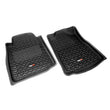 Load image into Gallery viewer, Rugged Ridge Floor Liner Front Black 2005-2011 Toyota Tacoma Regular / Access / Double Cab - Side View