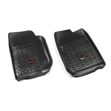 Load image into Gallery viewer, Rugged Ridge Floor Liner Front Black 2007-2018 Jeep Wrangler Unlimited JK 4 Dr - Side View