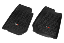 Load image into Gallery viewer, Rugged Ridge Floor Liner Front Black 2007-2018 Jeep Wrangler Unlimited JK 4 Dr - Side View