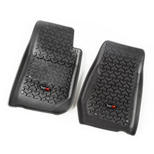 Load image into Gallery viewer, Rugged Ridge Floor Liner Front Black 2007-2018 Jeep Wrangler Unlimited JK 4 Dr - Side View