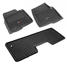 Load image into Gallery viewer, Rugged Ridge Floor Liner Front/Rear Black 2009-2014 Ford F-150 / Raptor Regular / S-Cab / S-Crew - Side View